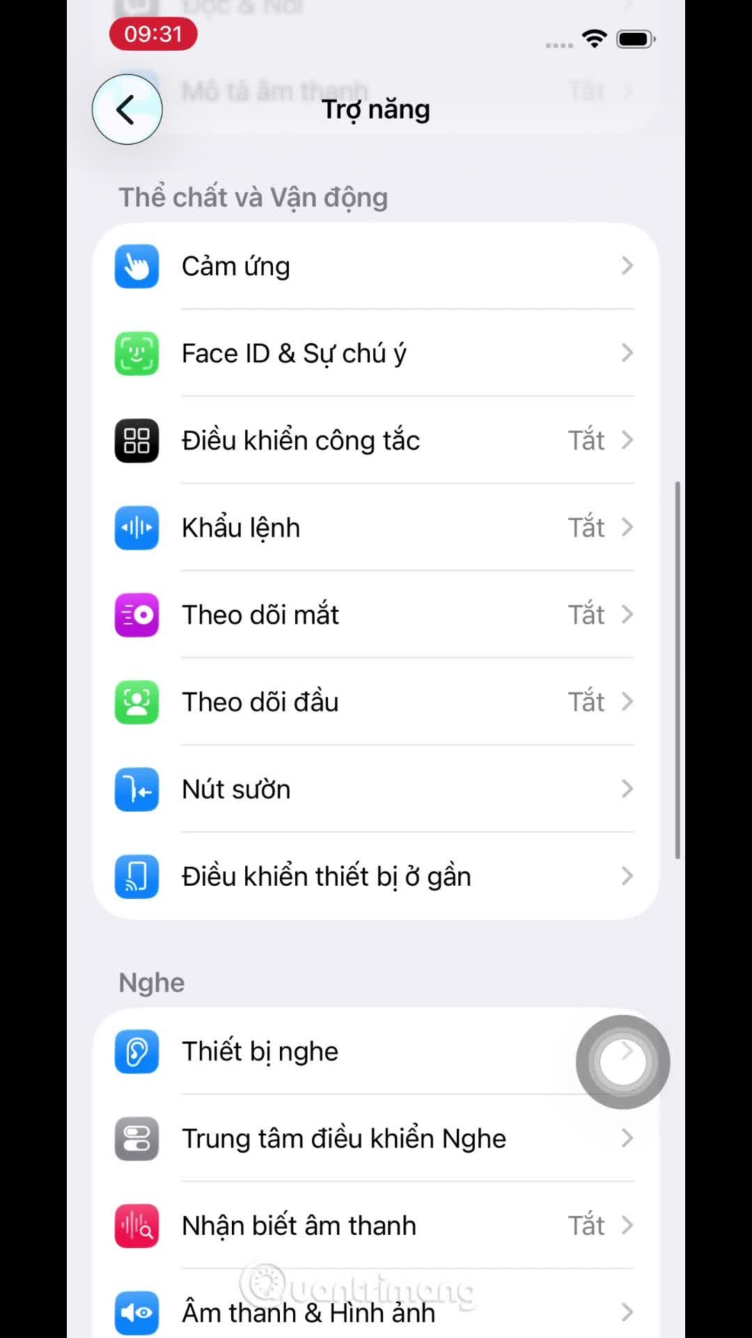 Hướng dẫn bật đèn nháy màn hình iPhone