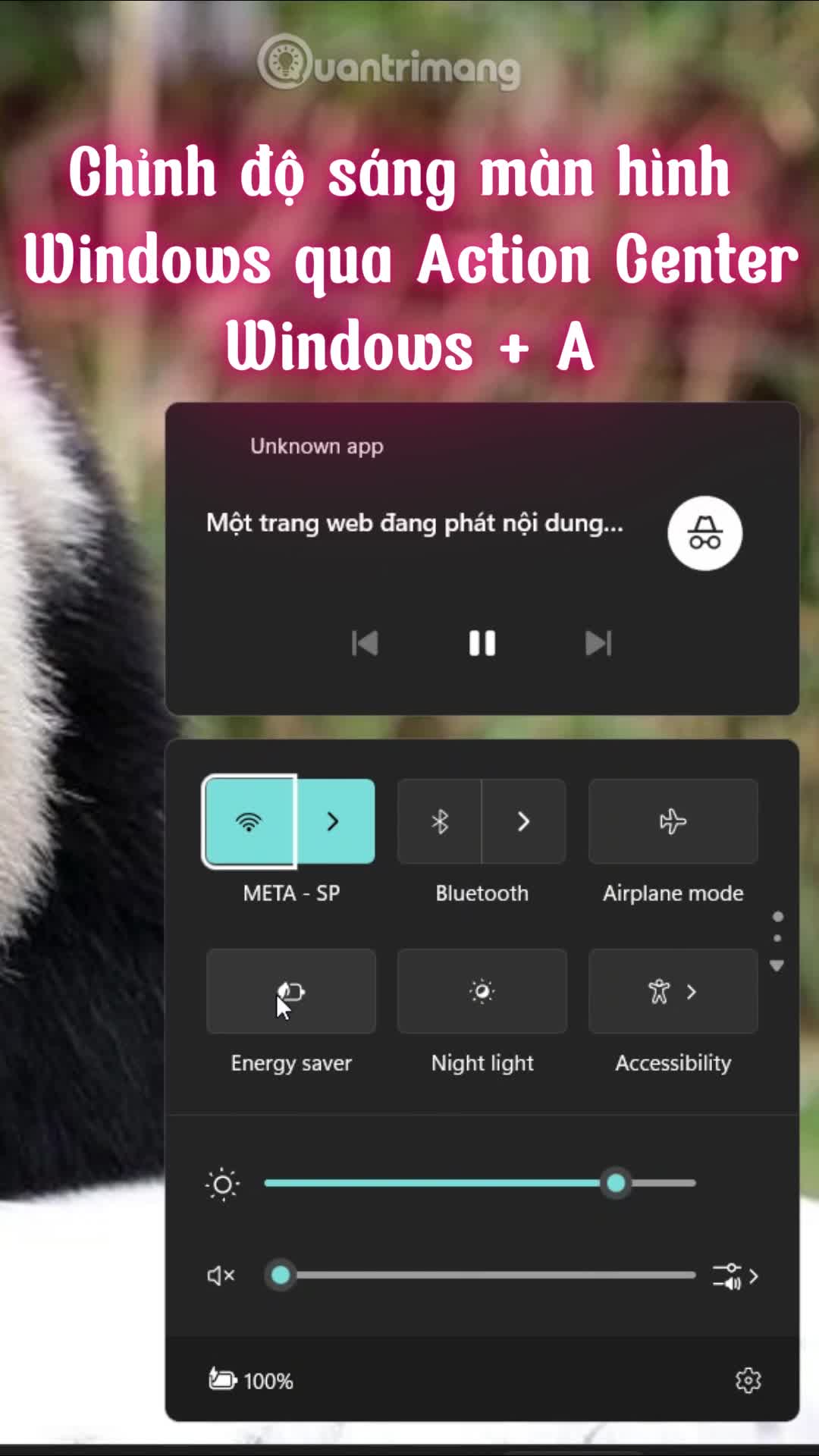 Hướng dẫn chỉnh độ sáng màn hình Windows 11