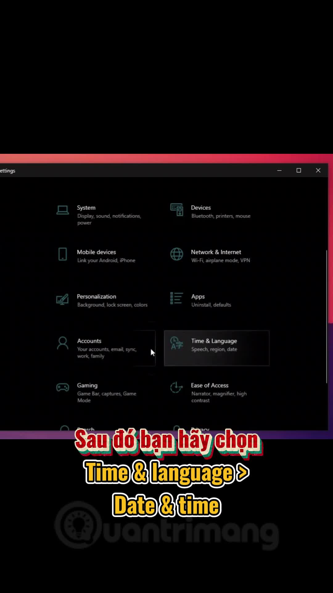 Cách đặt múi giờ phù hợp trên Windows 10 với Settings