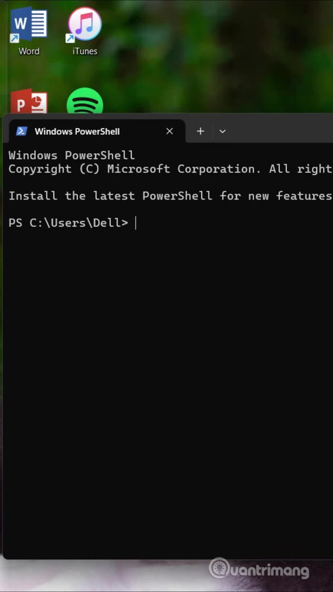 Cách kích hoạt menu chuột phải Windows 11 Terminal