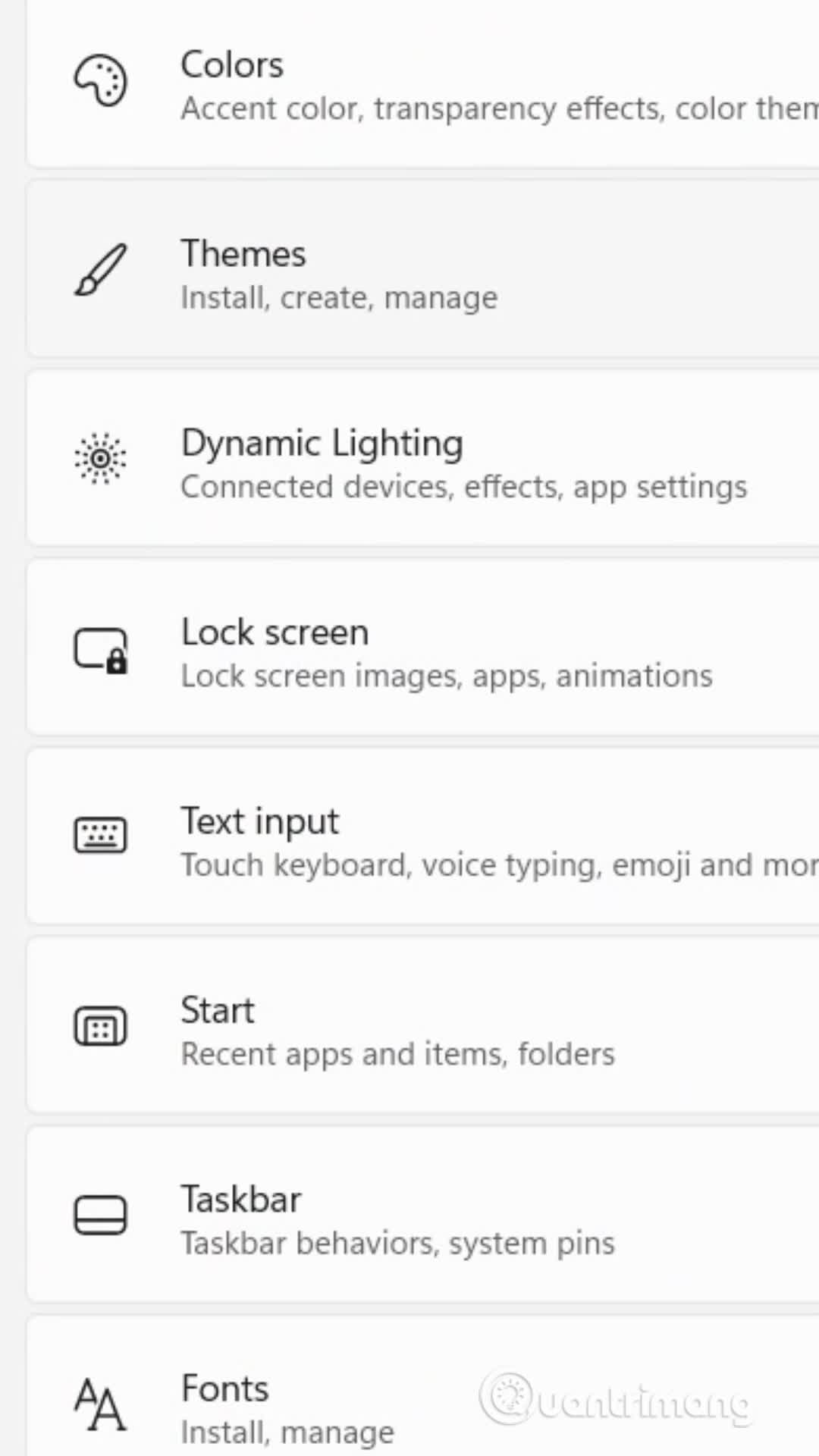 Làm sao đổi màu Start Menu Windows
