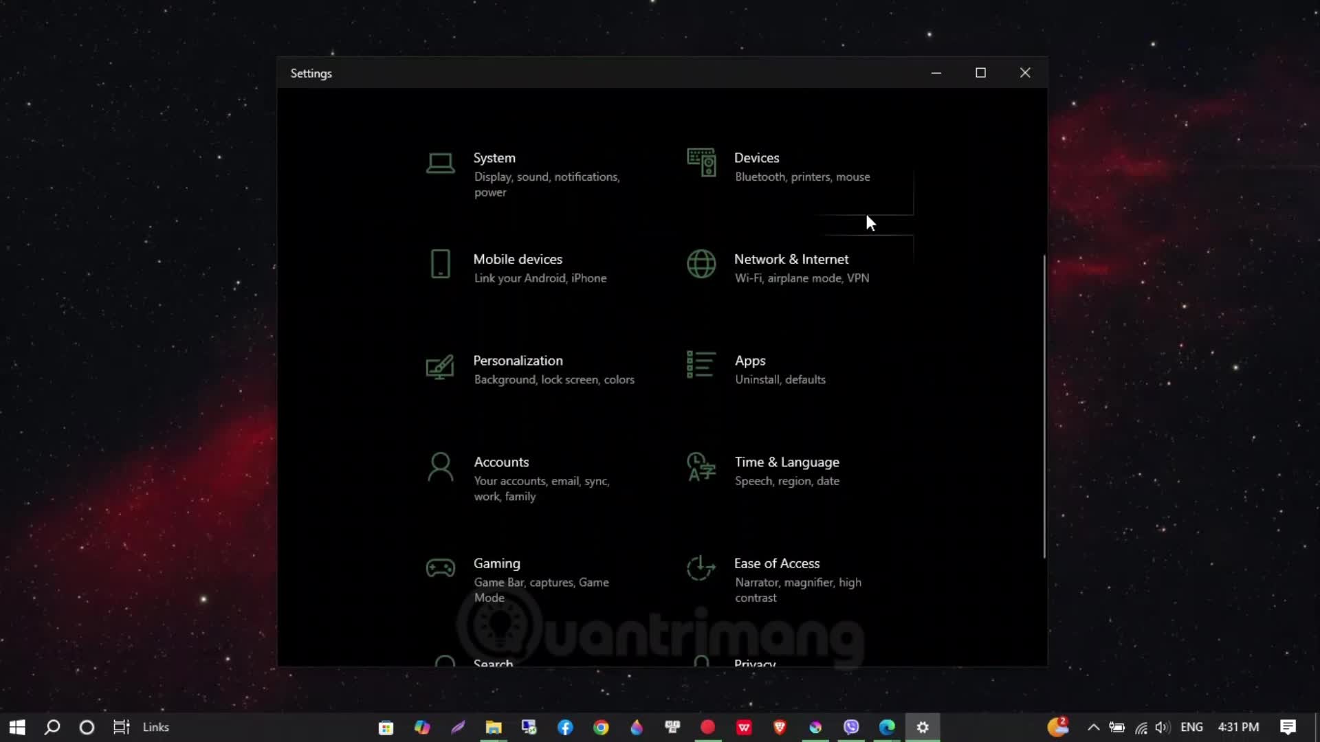Cách kích hoạt Swift Pair trong Settings trên Windows 10