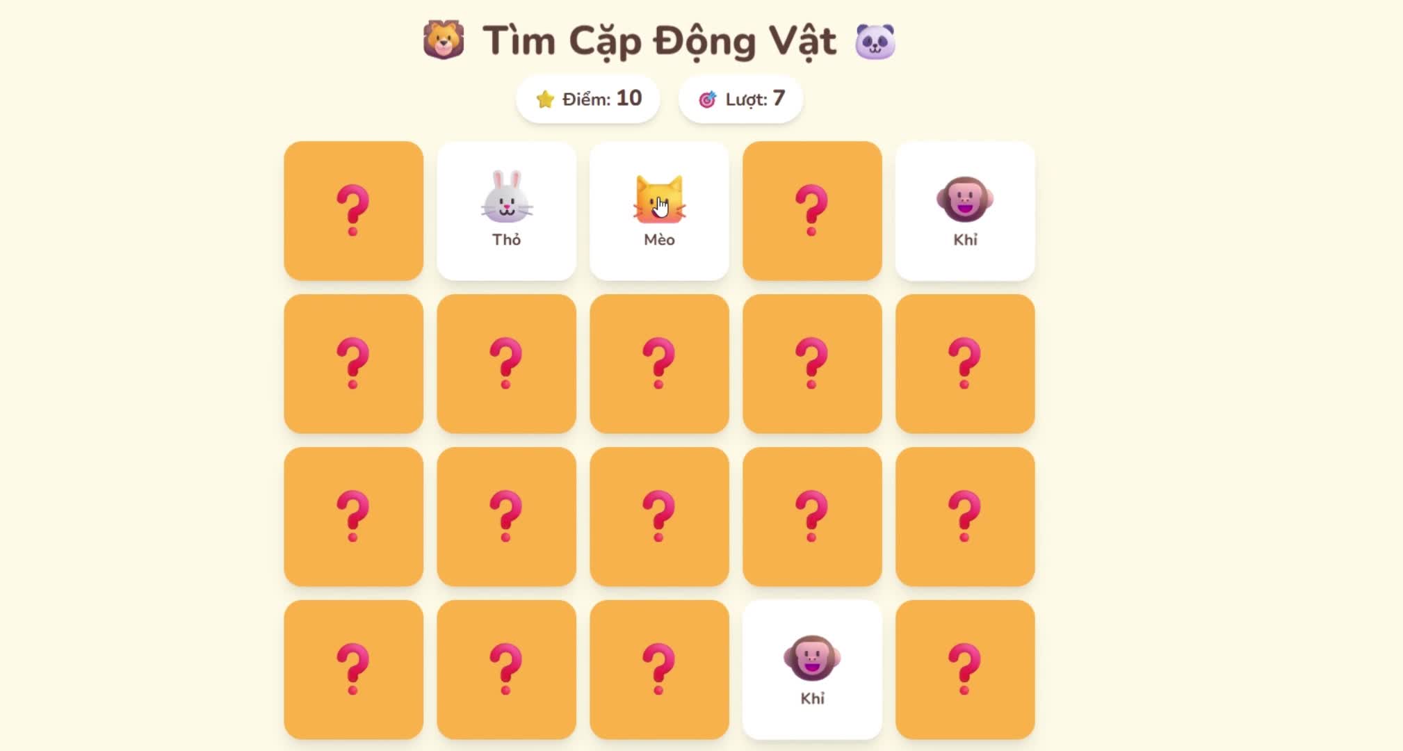 Tạo game ghép cặp bằng Canva AI