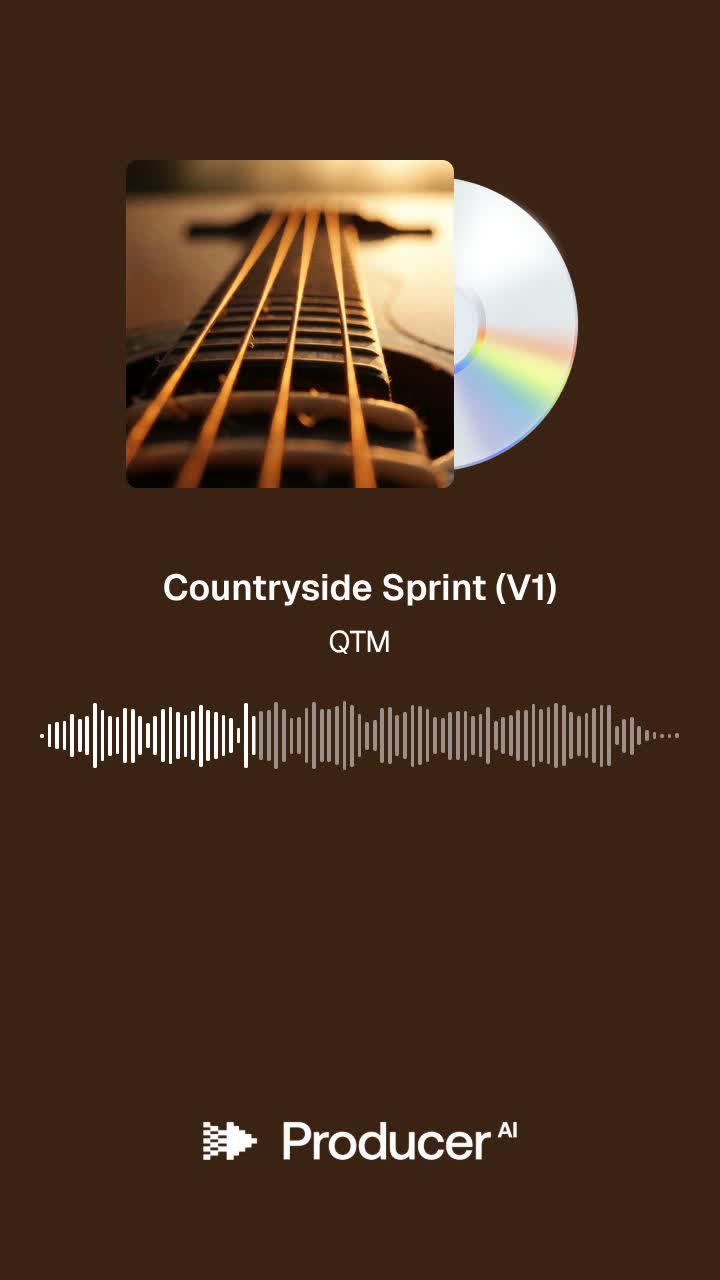 Countryside Sprint Google Producer AI