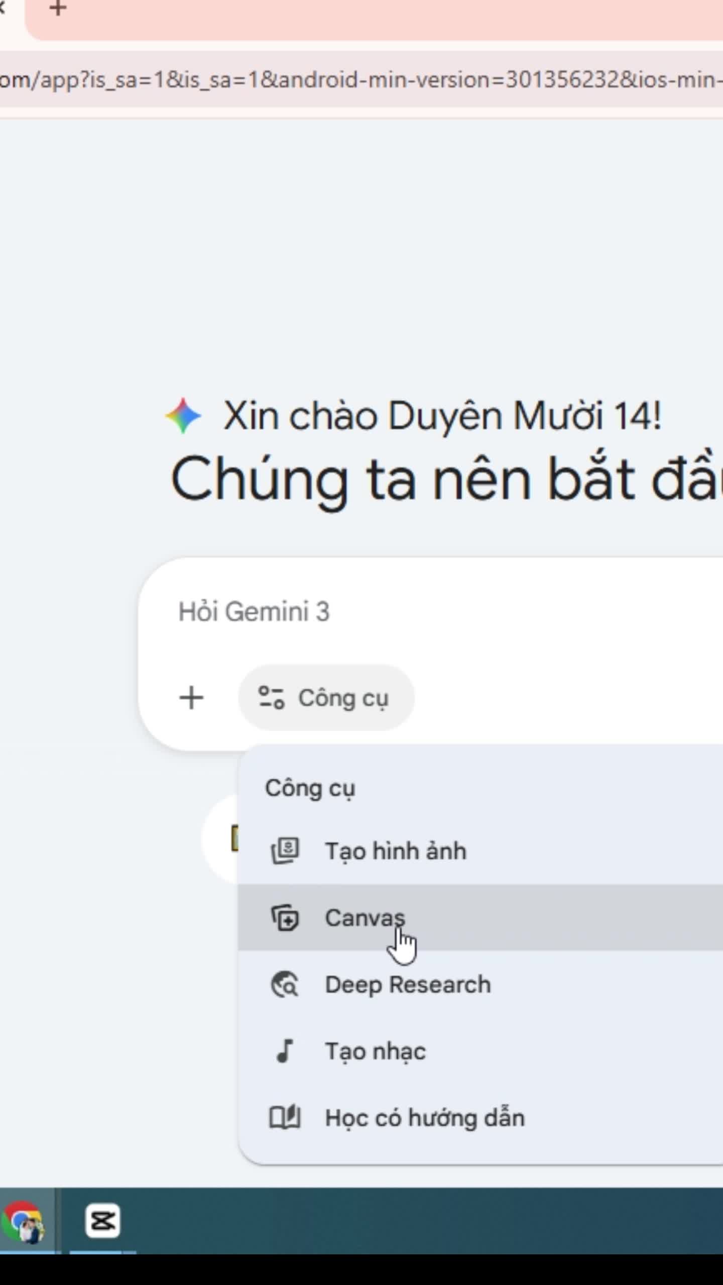 Hướng dẫn chuyển ảnh sang Google Docs bằng Gemini Canvas