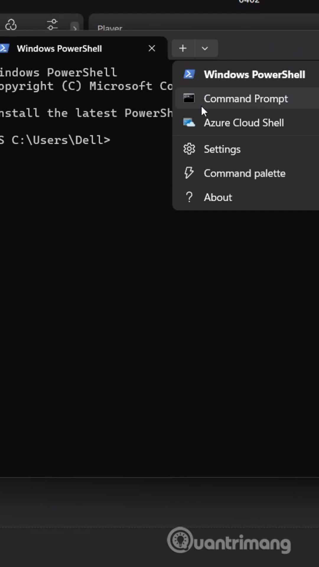 Cách khôi phục giao diện PowerShell màu xanh