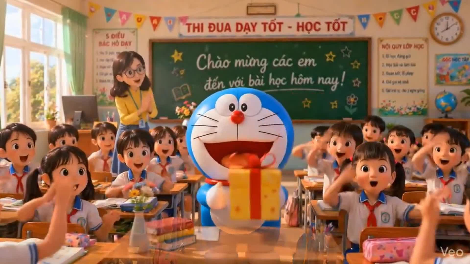 Video tạo từ nhiều ảnh trên Google Vids