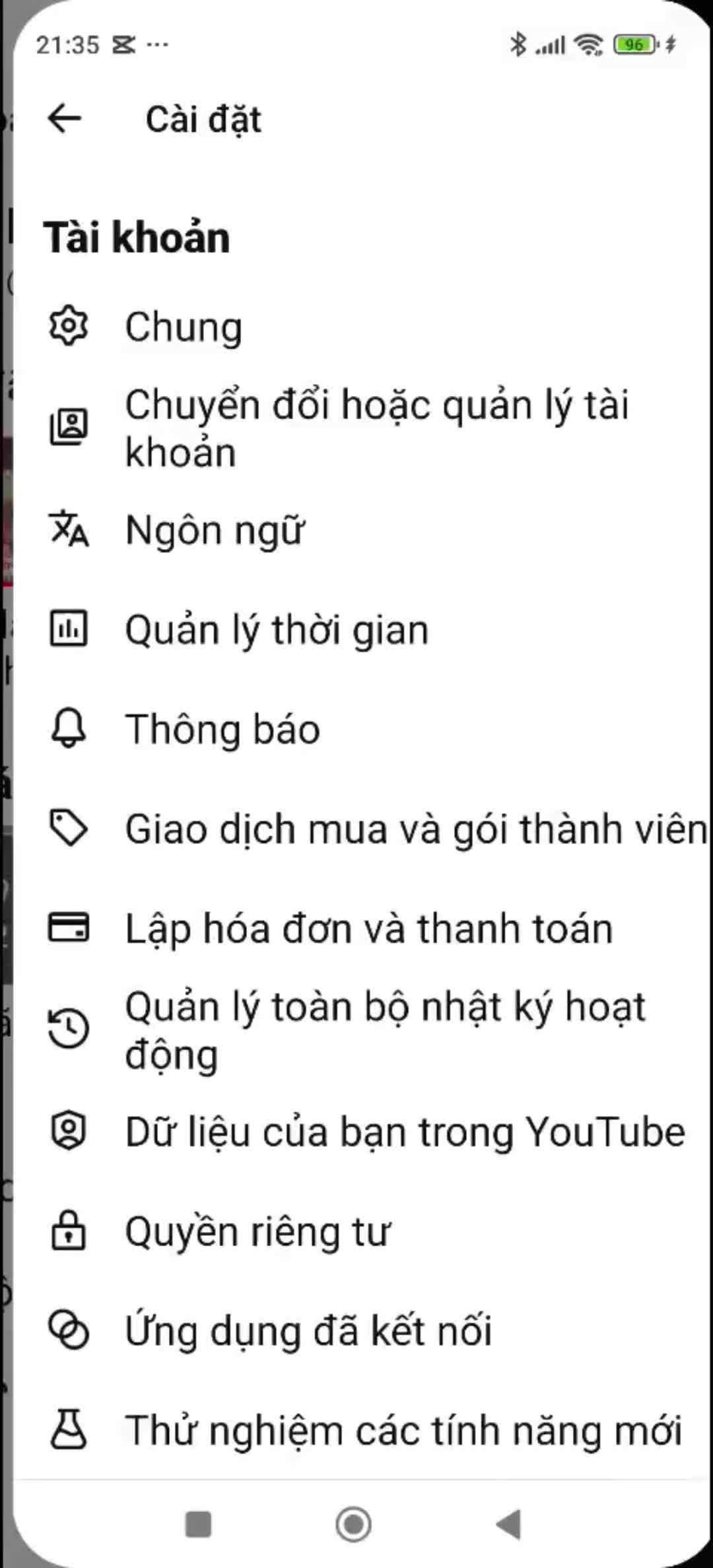 Hướng dẫn chặn YouTube lưu nhật ký hoạt động