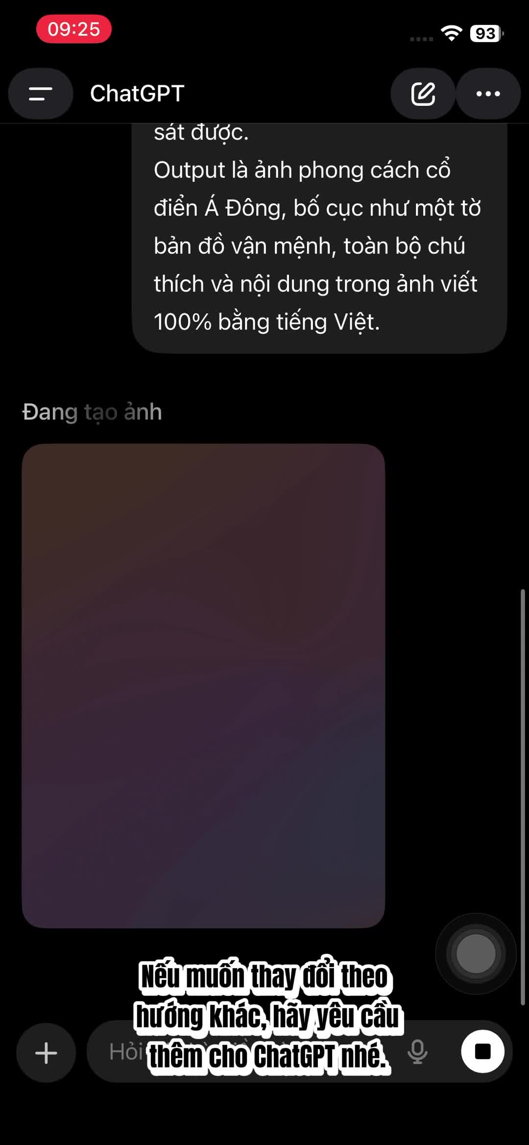 Cách xem chỉ tay trên ChatGPT 