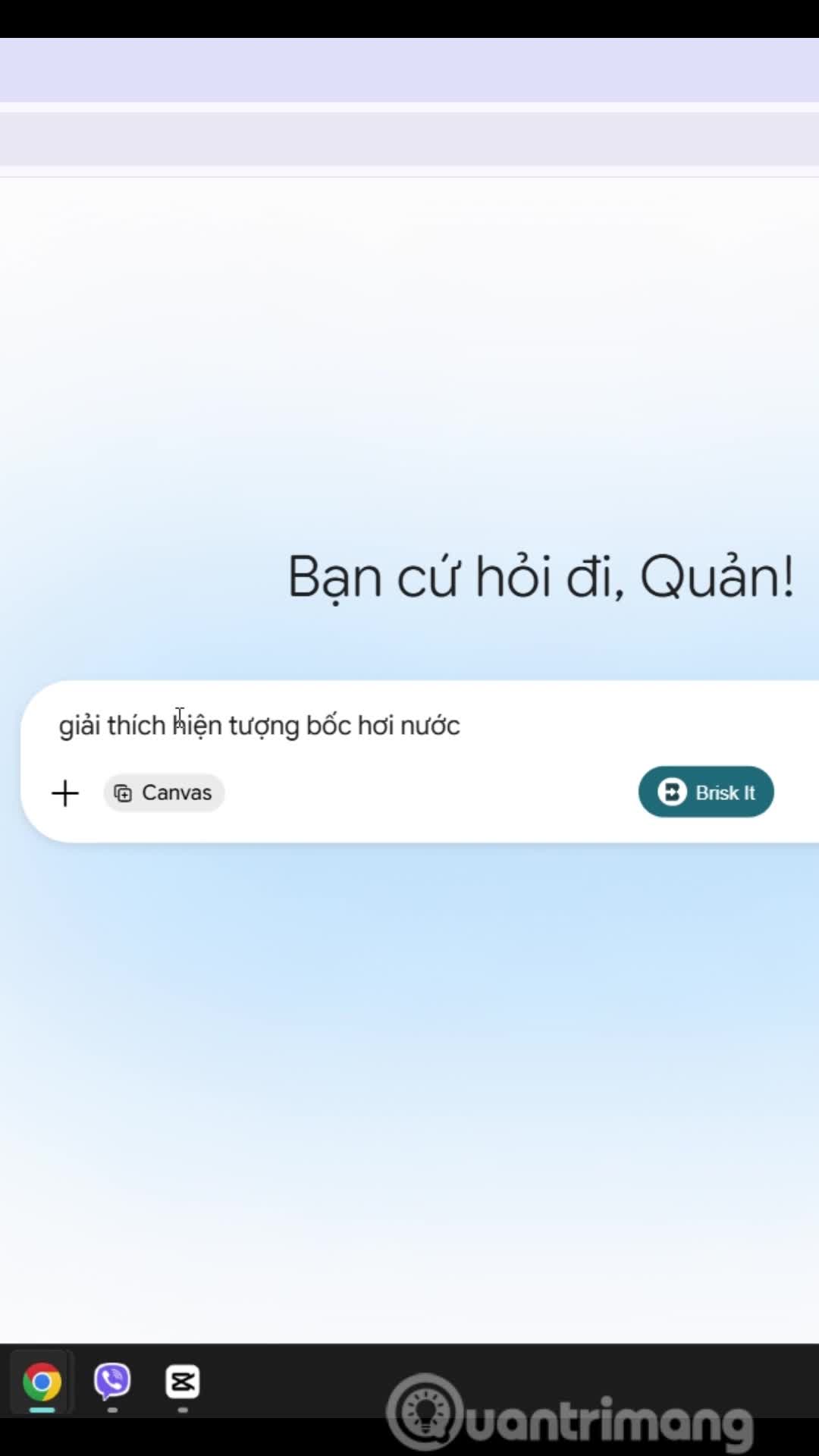 Tạo bài giảng tương tác trực tiếp trên Gemini 