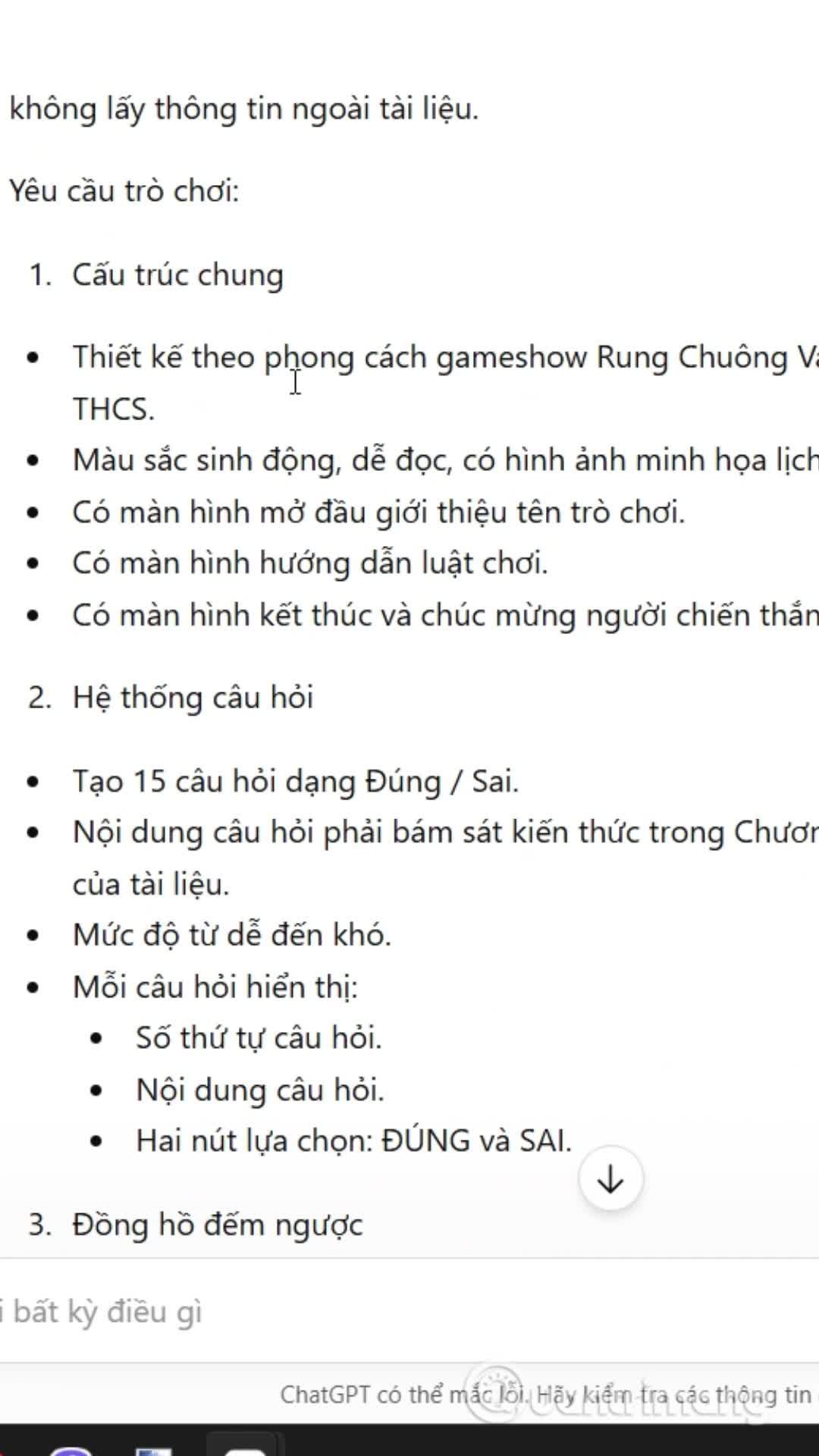 Tạo game Rung chuông vàng trên Canva 