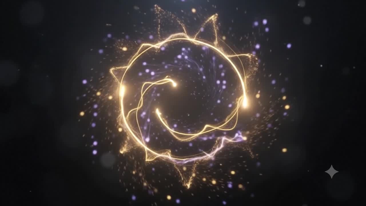 Video intro từ logo phong cách năng lượng mạnh mẽ