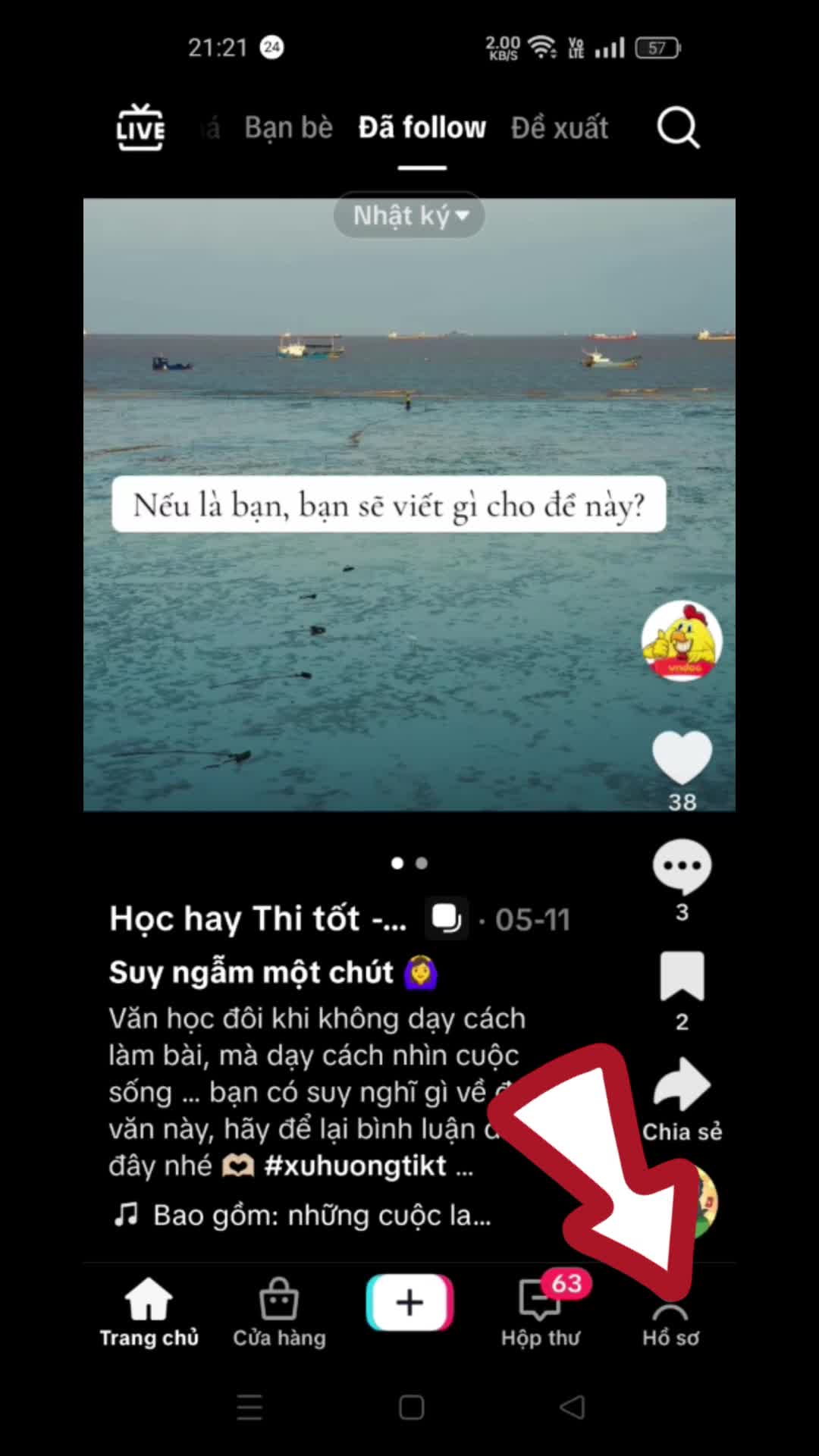 Hướng dẫn ẩn video đã thích trên TikTok