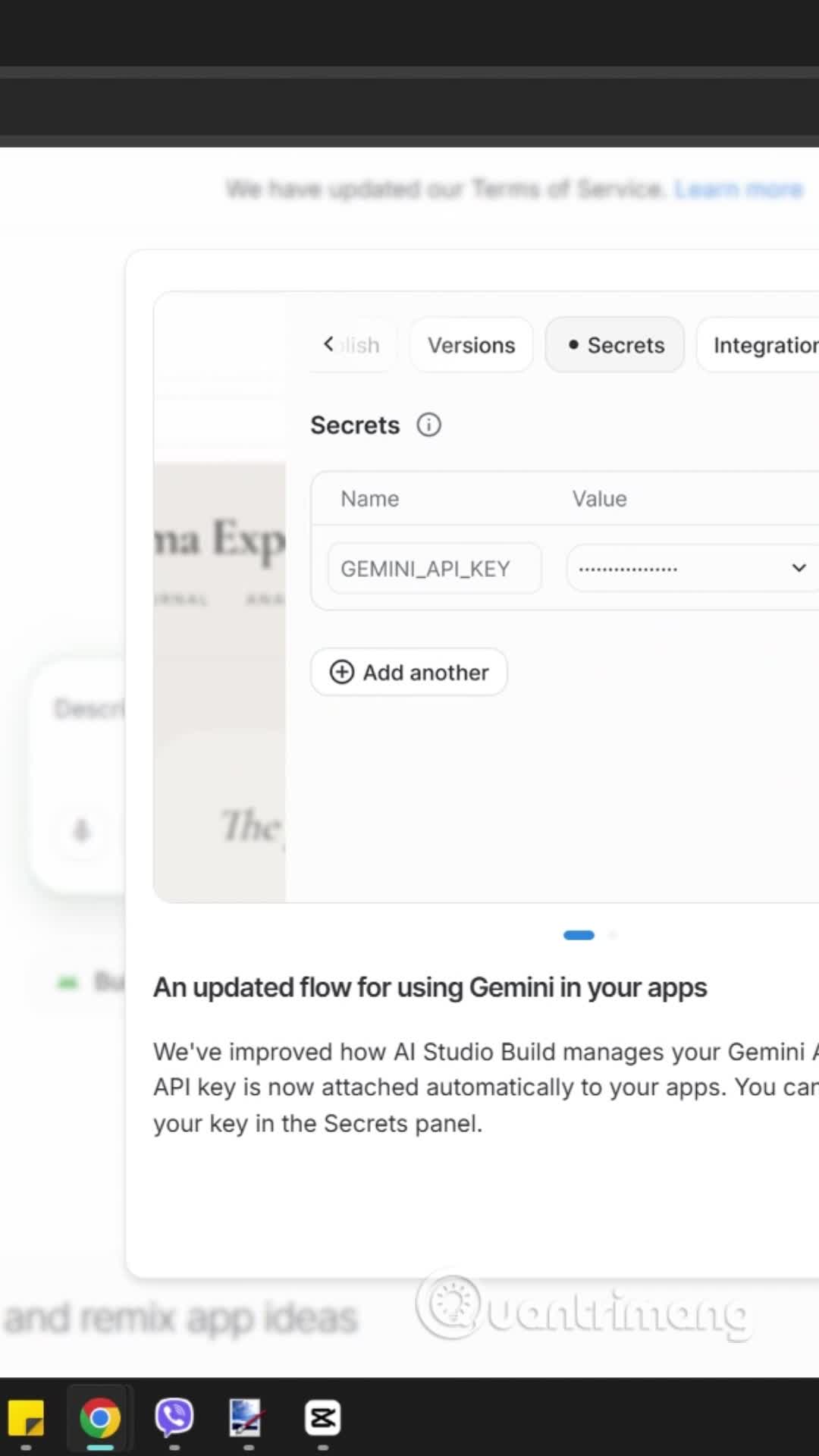 Thiết kế app tạo ảnh thumbnail trên Google AI Studio