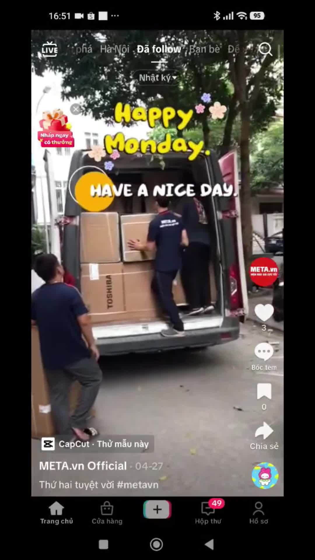 Hướng dẫn đổi khung trò chuyện trên TikTok