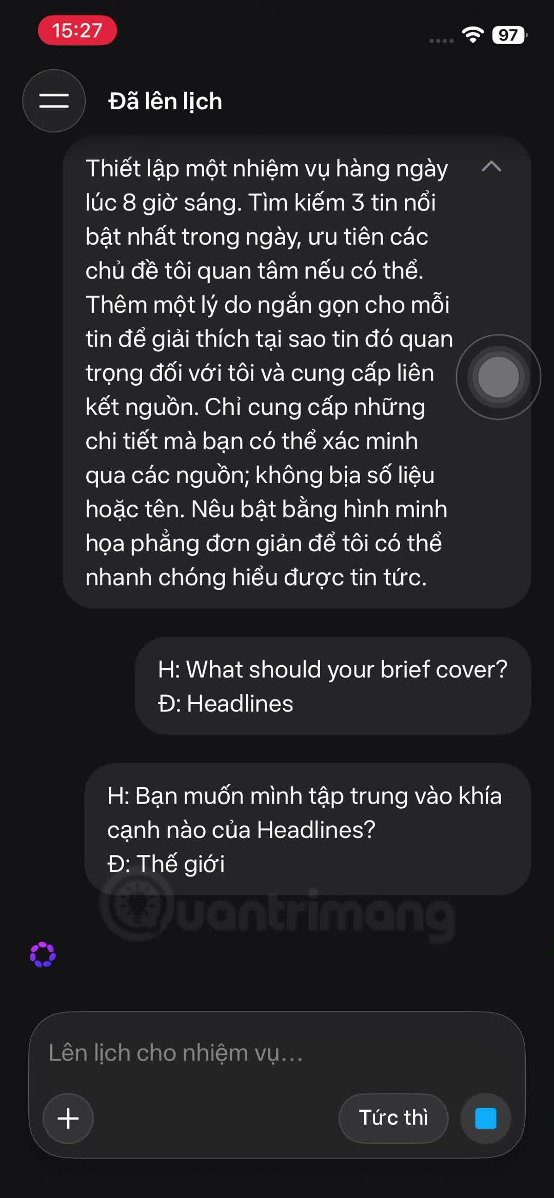 Cách thiết lập tính năng Đã lên lịch trên Meta