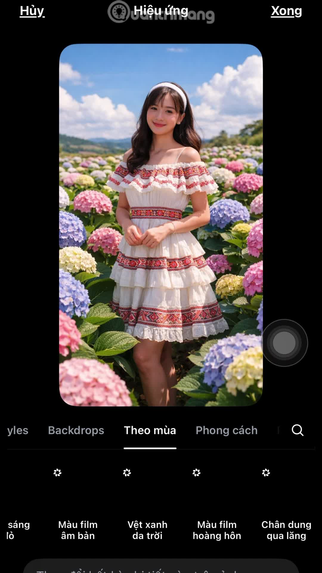 Chỉnh sửa ảnh Story Instagram bằng AI