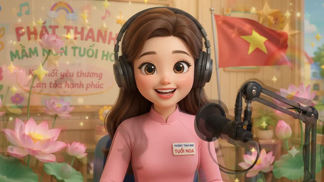 Cô giáo thông báo nghỉ lễ Quốc Khánh