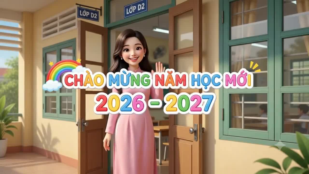 Video chào mừng năm học mới