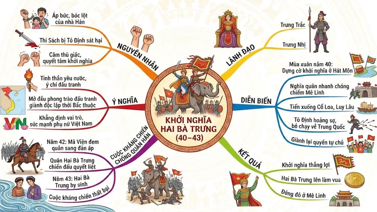 Video chuyển động sơ đồ tư duy