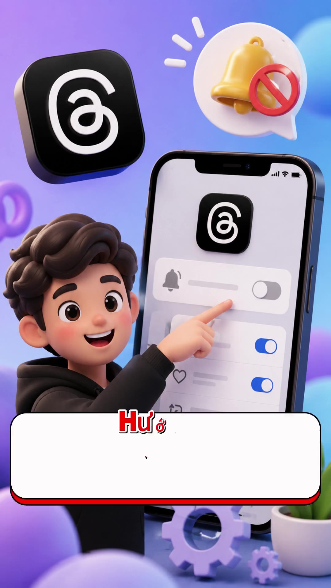 Hướng dẫn tắt thông báo trên ứng dụng Threads