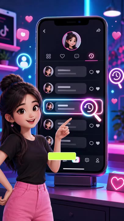 Hướng dẫn xem lại bình luận của mình trên TikTok