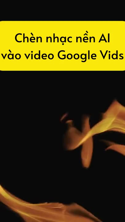 Tạo nhạc nền AI cho video Google Vids