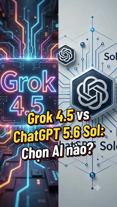Grok 4.5 vs ChatGPT 5.6 Sol: Chọn AI nào?