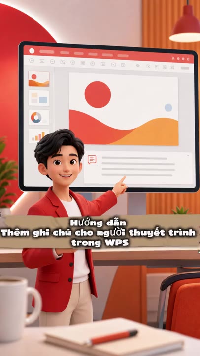 Hướng dẫn thêm ghi chú cho người thuyết trình trong WPS
