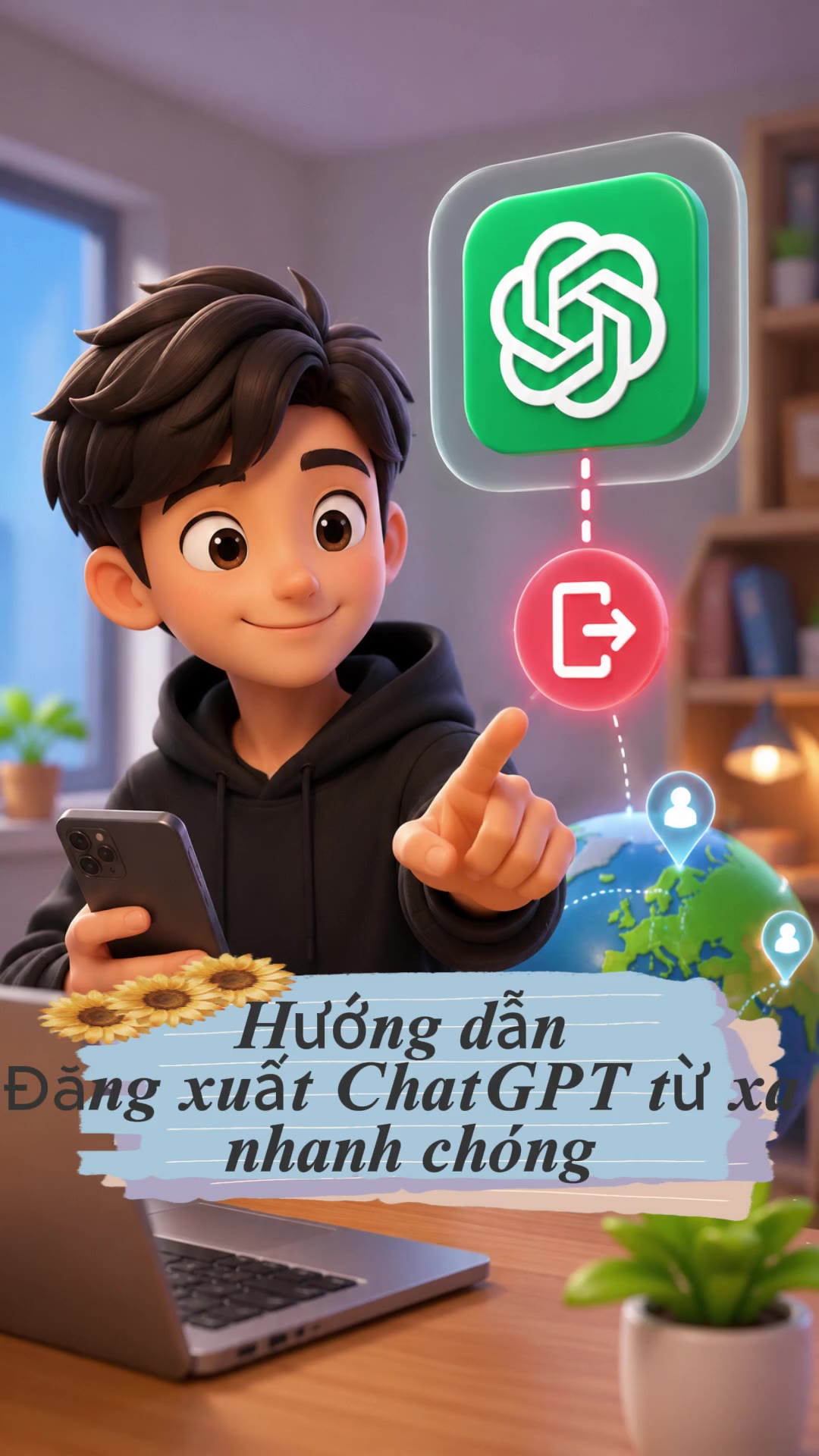 Hướng dẫn đăng xuất ChatGPT từ xa nhanh chóng