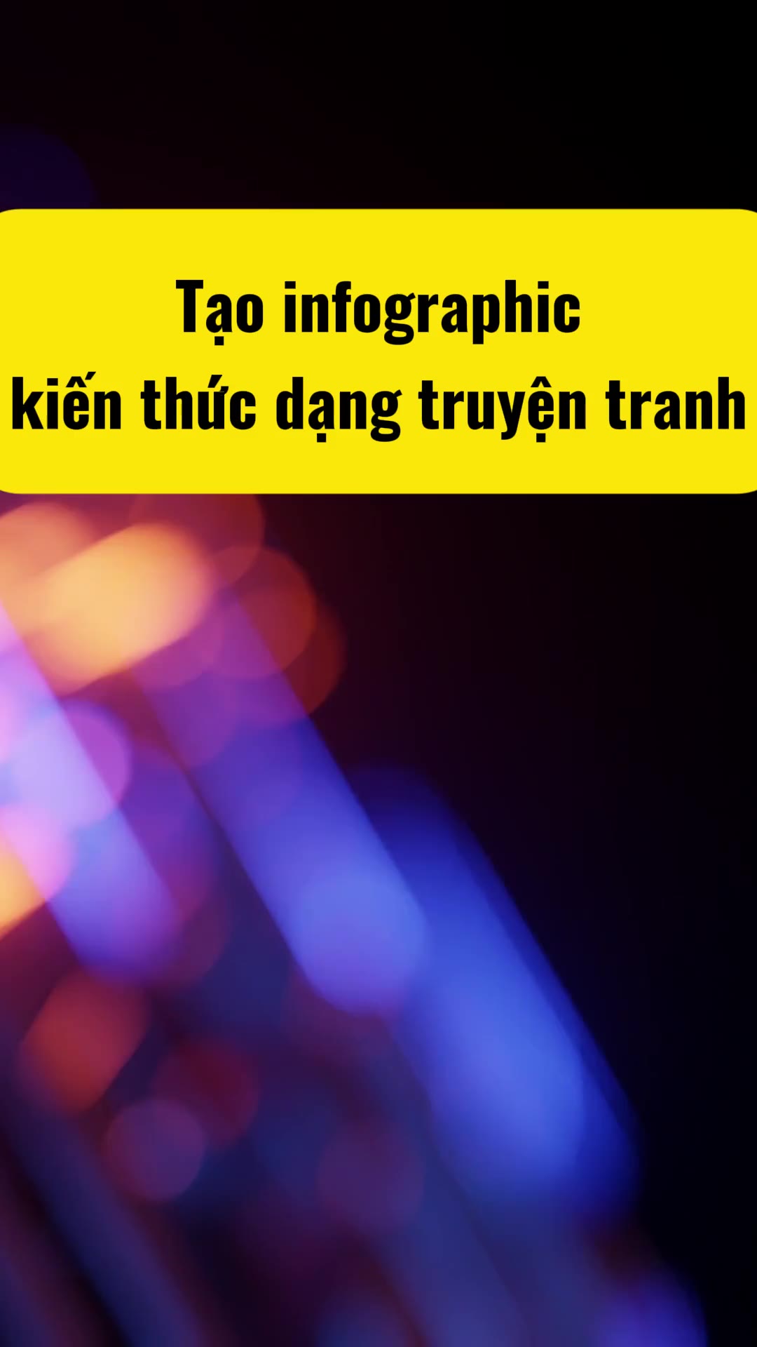 Tạo infographic kiến thức dạng truyện tranh