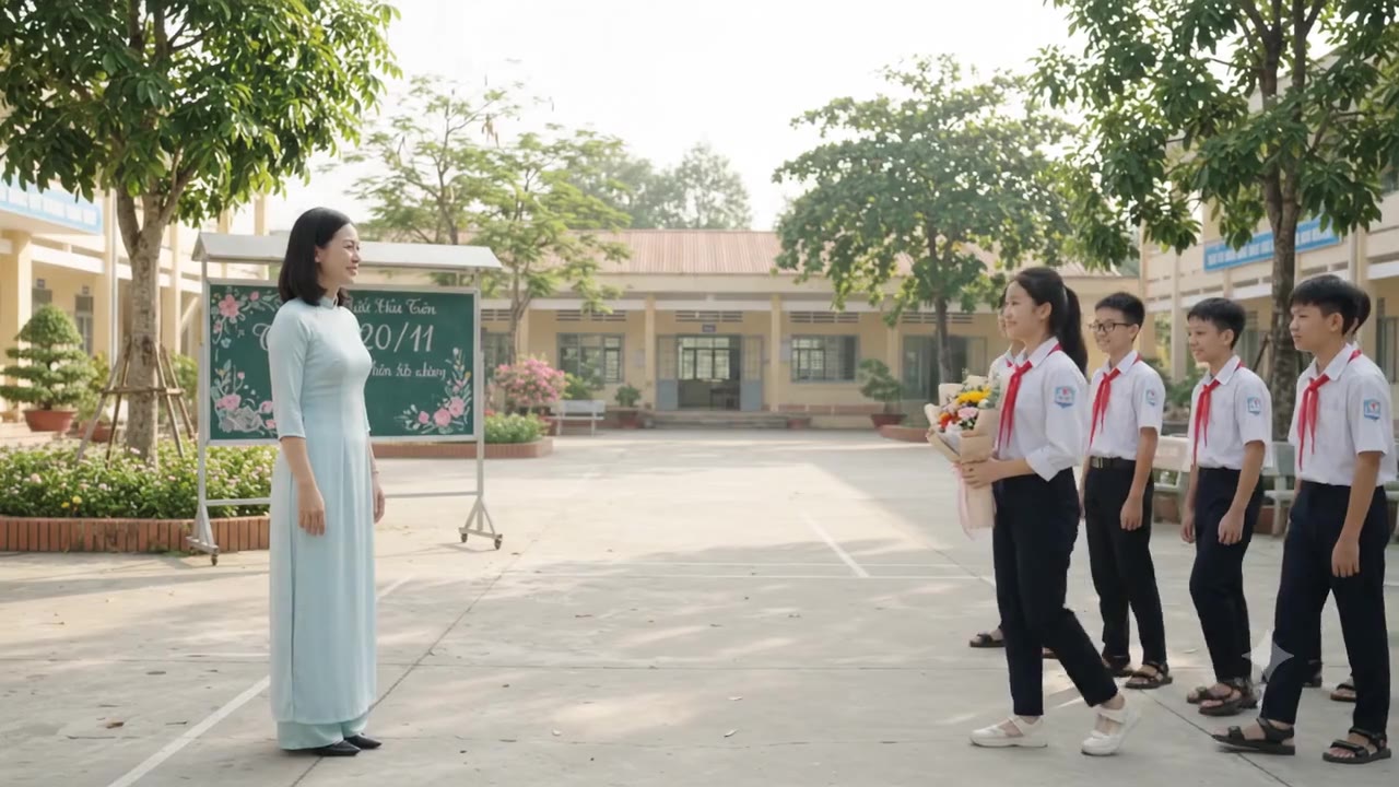 Video chúc mừng ngày 20/11 cấp THCS, THPT