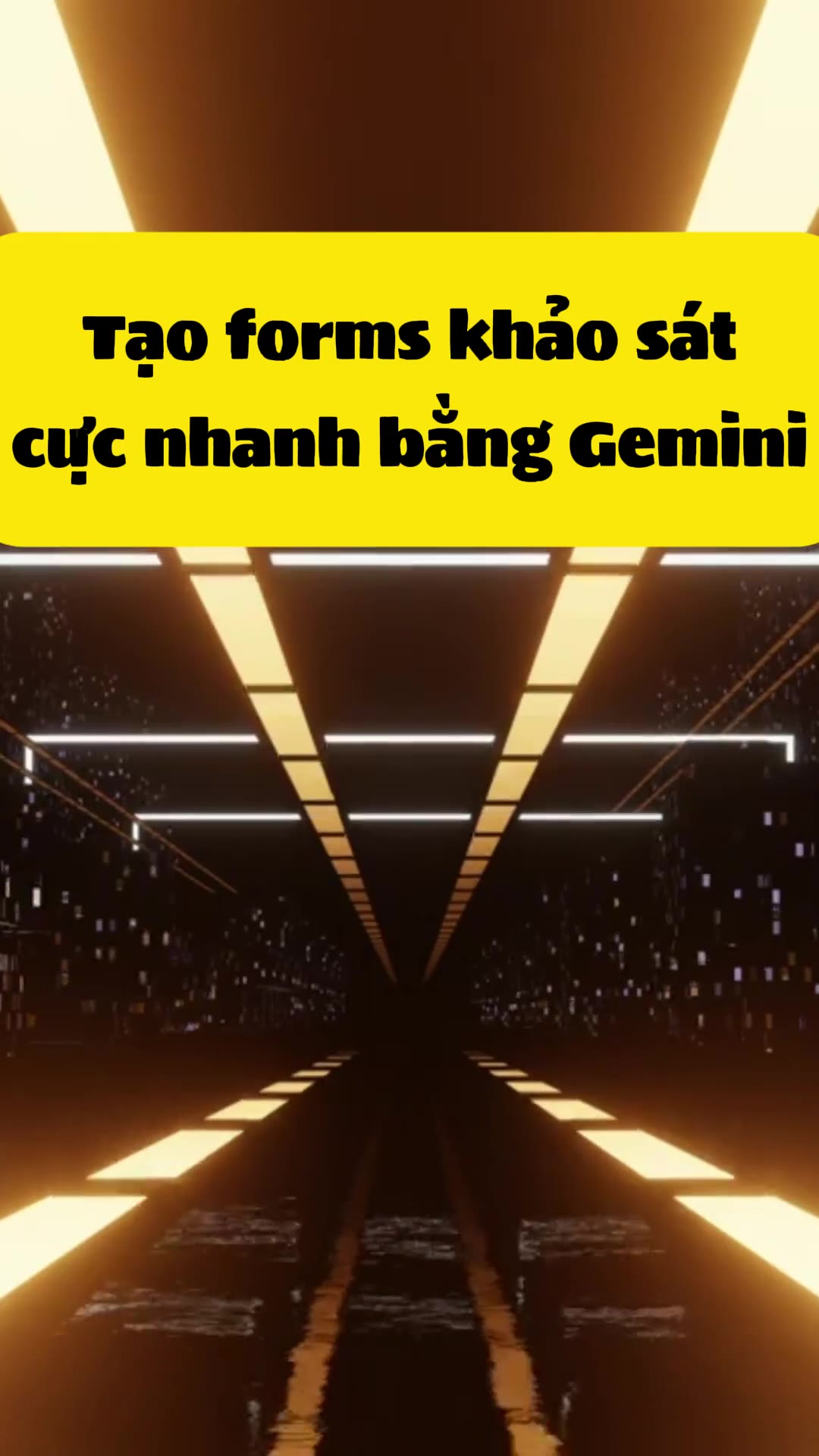 Tạo phiếu khảo sát bằng Gemini cực nhanh