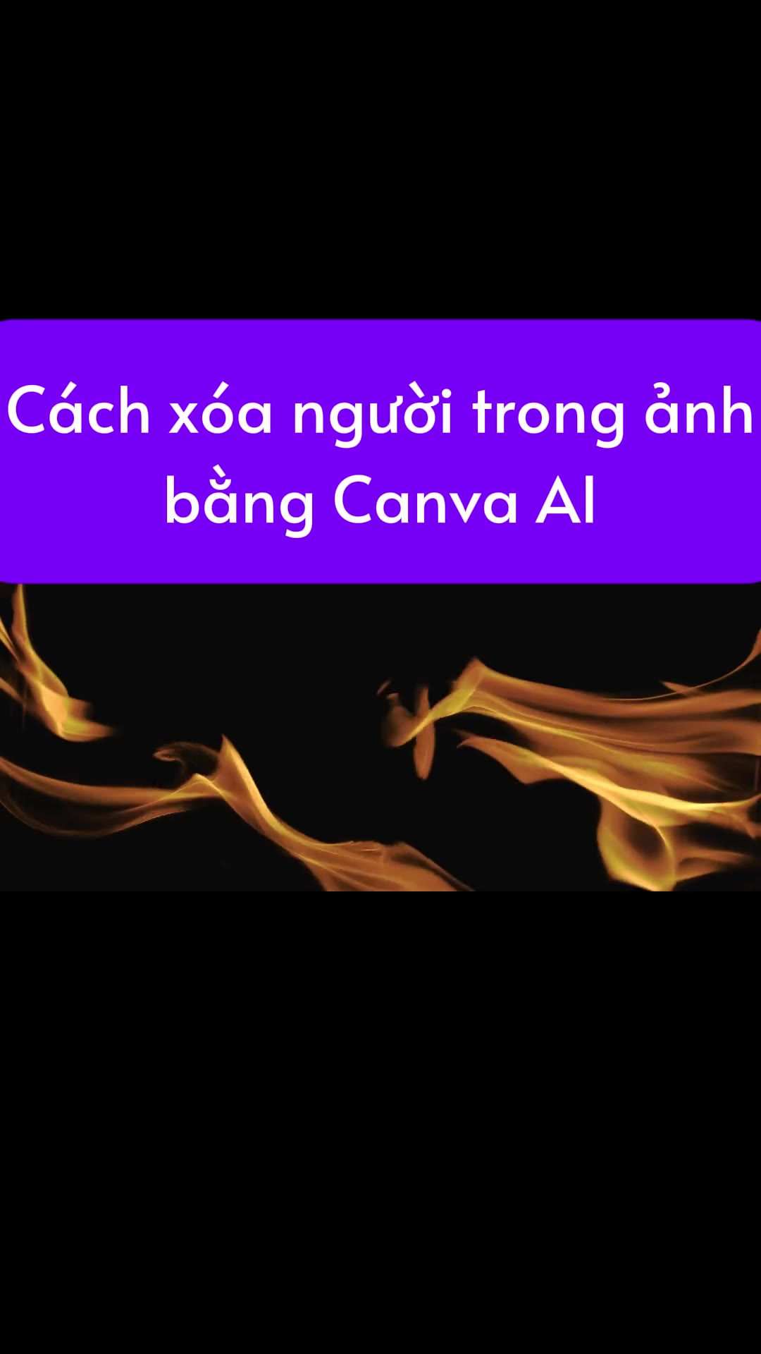 Cách xóa người trong ảnh bằng Canva AI